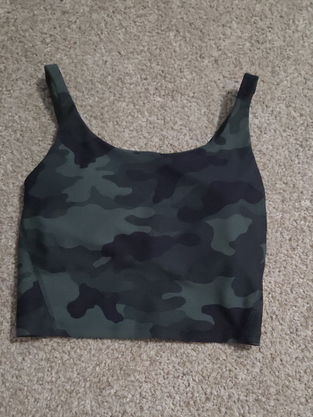 Old Navy Green Camo Sports Bra